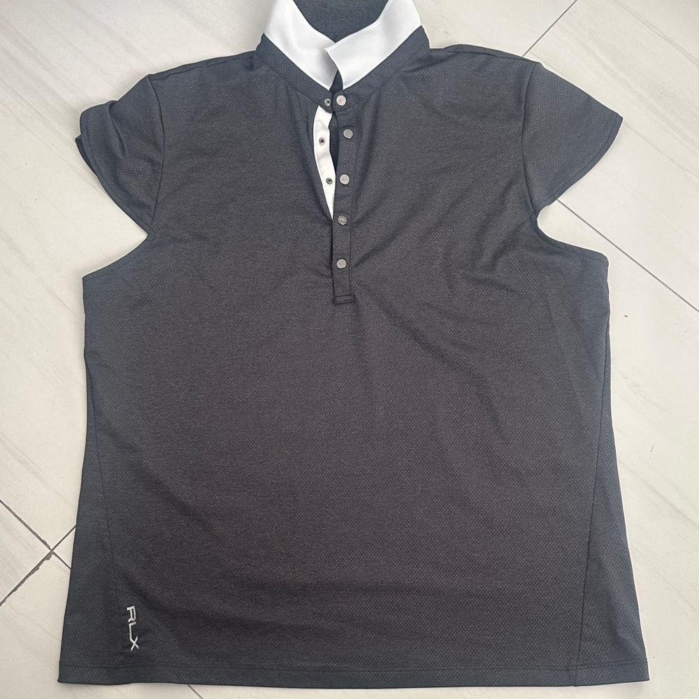 RLX golf Gray Polo Shirt